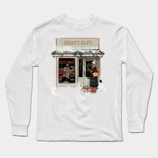 Comfy Christmas Café Long Sleeve T-Shirt